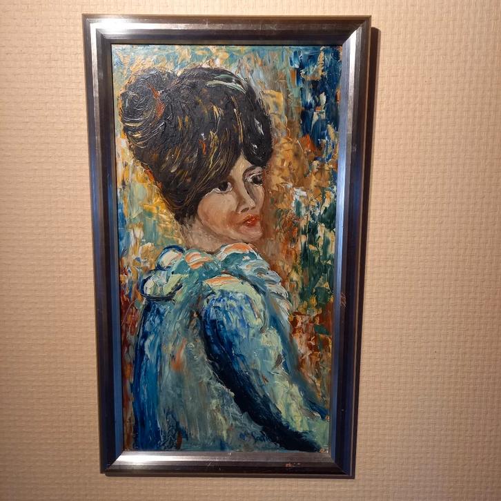 Arthur Lambrecht, Olieverf op paneel, 38x67cm, Antiek en Kunst, Kunst | Schilderijen | Klassiek, Ophalen of Verzenden