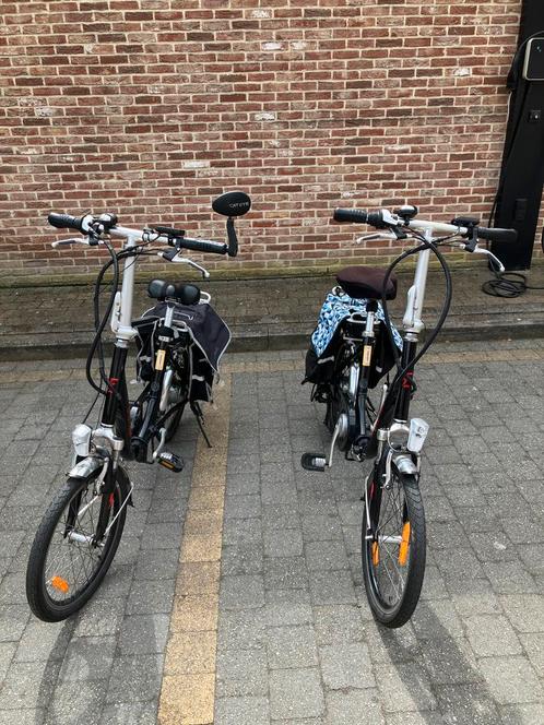 Elektronische mini fietsen, Fietsen en Brommers, Elektrische fietsen, Zo goed als nieuw, Overige merken, 30 tot 50 km per accu