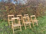 houten klapstoelen te huur wedding chair, Ophalen, Gebruikt
