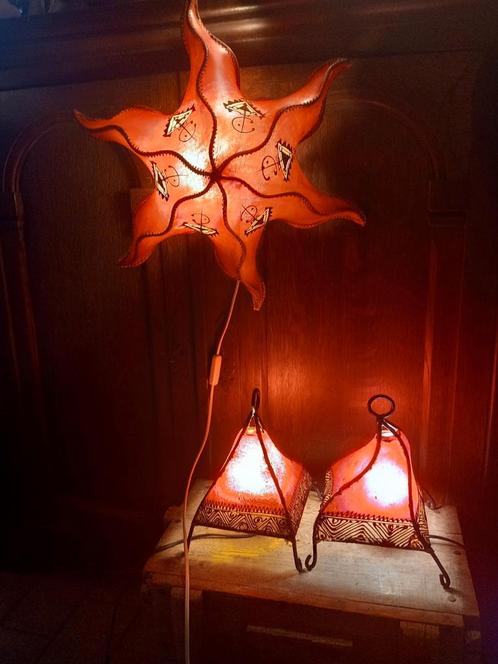set Marokkaanse lampen, Huis en Inrichting, Lampen | Wandlampen, Gebruikt, Ophalen of Verzenden