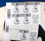 6 zelfklevende zegels 'extra gewicht', Verzenden, Nieuw, Overige typen