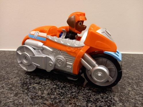 Paw patrol Zuma + motor, Kinderen en Baby's, Speelgoed |Speelgoedvoertuigen, Zo goed als nieuw, Ophalen
