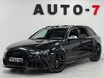 AUDI RS6 4.0 TFSI FACE-LIFT FULL OPTION *Fret léger, 2015*, Carnet d'entretien, Noir, Break, Automatique