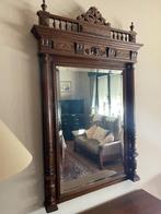Oude spiegel met bijhorend tafeltje, Antiek en Kunst, Ophalen
