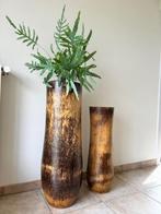 Vase palmier - bois - produit naturel, Autres matériaux, 75 cm ou plus, Enlèvement, Utilisé