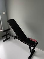 Bench, halters, stang en verschillende gewichten, Sport en Fitness, Ophalen, Zo goed als nieuw