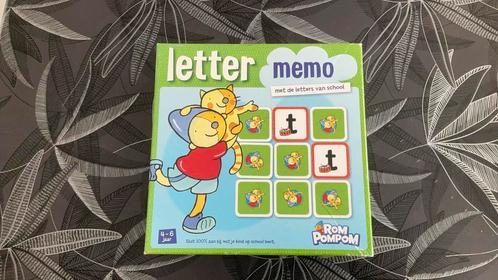 Lettermemo, Kinderen en Baby's, Speelgoed | Educatief en Creatief, Gebruikt, Taal en Lezen, Ontdekken, Ophalen of Verzenden