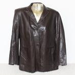 Zeer Mooie Zachte Leather Look Hauber Jas (Maat 44) € 25,-, Kleding | Dames, Bruin, Maat 42/44 (L), Zo goed als nieuw, Hauber