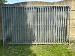 stevige hondenren 4 panelen van 3m x 1,7m met 1 deur, Ophalen, Zo goed als nieuw
