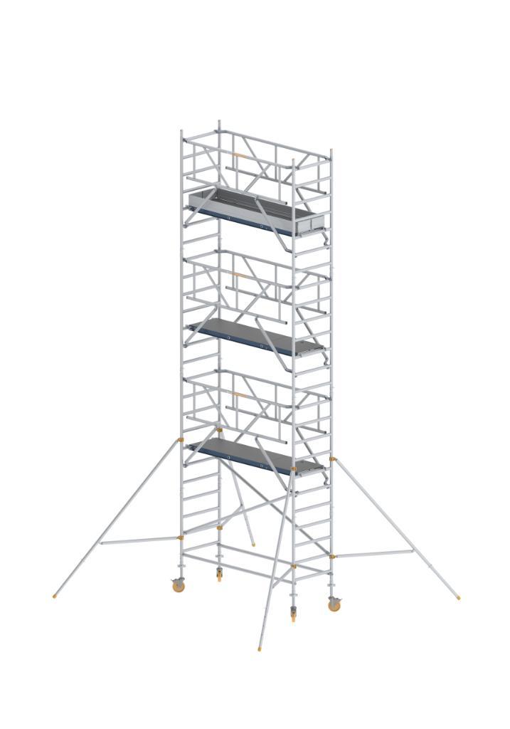 Rolsteiger, Doe-het-zelf en Bouw, Steigers, Zo goed als nieuw, Gevelsteiger, 5 meter of hoger, Ophalen