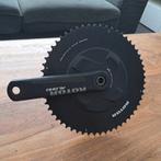 Rotor Aldhu crankstel met 155mm cranks, Fietsen en Brommers, Fietsonderdelen, Ophalen of Verzenden, Zo goed als nieuw
