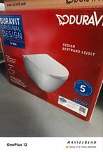 Duravit hang wc toilet met bril, Ophalen of Verzenden, Nieuw, Steen, Toilet