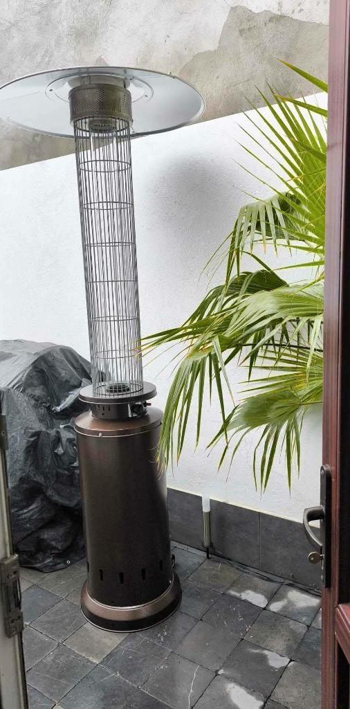 Gasterrasverwarmer, Tuin en Terras, Terrasverwarmers, Zo goed als nieuw, Gas, Parasol, Ophalen