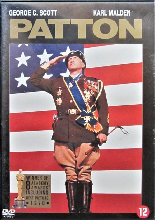 DVD OORLOG- PATTON (GEORGE C. SCOTT- KARL MALDEN), CD & DVD, DVD | Action, Comme neuf, Guerre, Tous les âges, Enlèvement ou Envoi