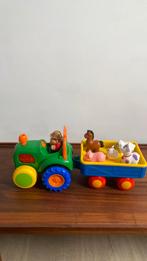 Tractor met dierengeluiden, muziek en rijdt van zelf., Ophalen of Verzenden, Zo goed als nieuw