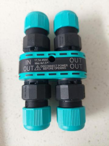 Waterdichte kabelverbinding - connector beschikbaar voor biedingen