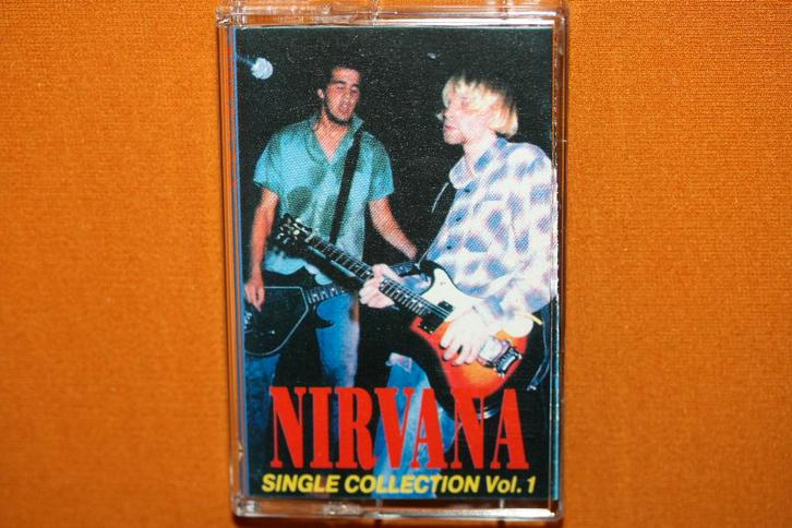 Nirvana - Single Collection, Cd's en Dvd's, Cassettebandjes, Gebruikt, Rock en Metal, 1 bandje, Ophalen of Verzenden
