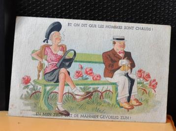 carte postale humoristique (2) beschikbaar voor biedingen