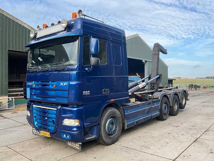 2012 DAF XF 105 460 Vrachtwagen met VDL haakarmsysteem, Auto's, Vrachtwagens, Bedrijf, DAF, Overige brandstoffen, Euro 5