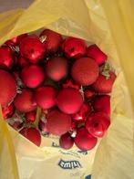 GRATIS lot met 25 à 35 rode Kerstballen - Gratis af te halen, Ophalen, Gebruikt