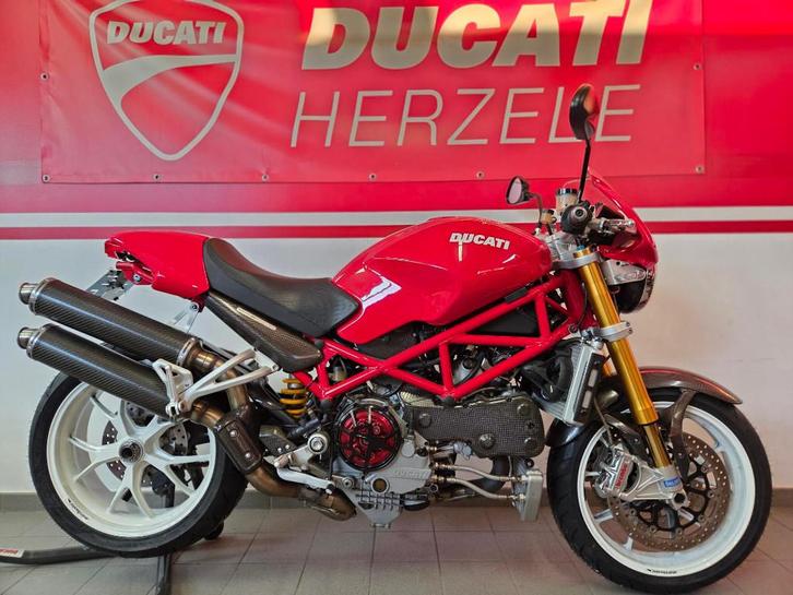 Monster S4 RS Testastretta, Motos, Motos | Ducati, Entreprise, Naked bike, plus de 35 kW, 2 cylindres, Permis Moto A, Échappement sport