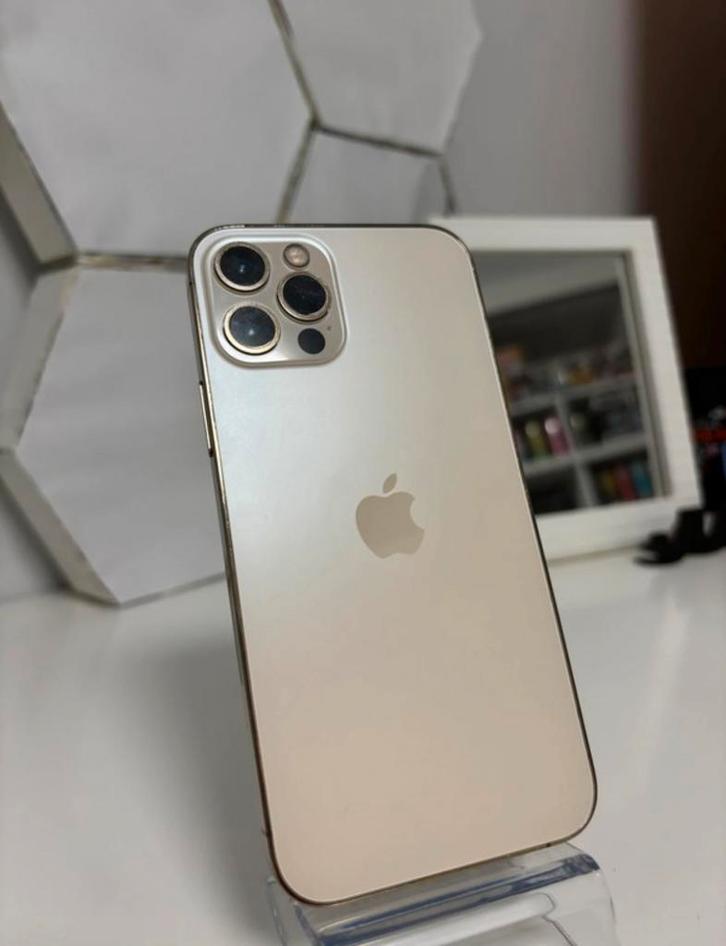 Iphone 12 Pro 128g, Telecommunicatie, Mobiele telefoons | Apple iPhone, Zo goed als nieuw, 128 GB, iPhone 12 Pro, Goud, Ophalen of Verzenden