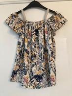 Bloemen schouderbloesje - Milla Star by JBC - maat 158, Enlèvement ou Envoi, Chemise ou À manches longues, Milla Star by JBC, Utilisé