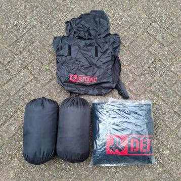 Defqon 1 sleeping package, slaapzak, 2x luchtbed, lamp, tas beschikbaar voor biedingen
