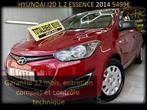 HYUNDAI I20 1.2 ESSENCE ‼️GARANTIE 1 AN CTOK‼️, Auto's, Voorwielaandrijving, Euro 5, Stof, Zwart