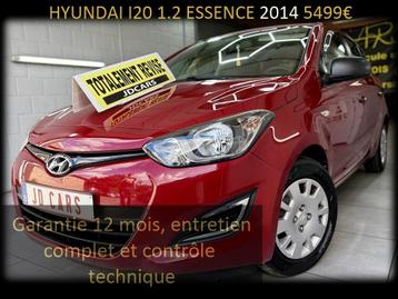 HYUNDAI I20 1.2 ESSENCE ‼️GARANTIE 1 AN CTOK‼️ beschikbaar voor biedingen