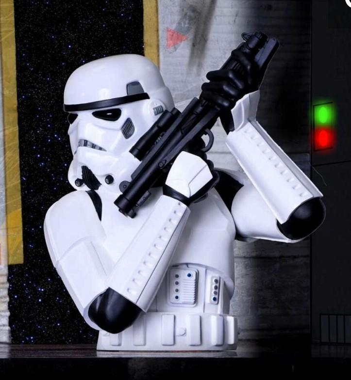 Stormtrooper Blasted Bust Star Wars beeld, Verzamelen, Star Wars, Nieuw, Ophalen of Verzenden