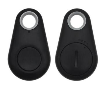 Airtag Bluetooth Alarm Camera-Remote-Control Keyfinder Zwart