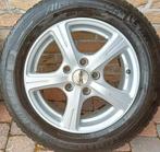 Set winterbanden Michelin op alu velg., Auto-onderdelen, Banden en Velgen, Ophalen, Gebruikt, Winterbanden