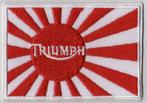 Patch Triumph Japon - 80 x 55 mm, Neuf