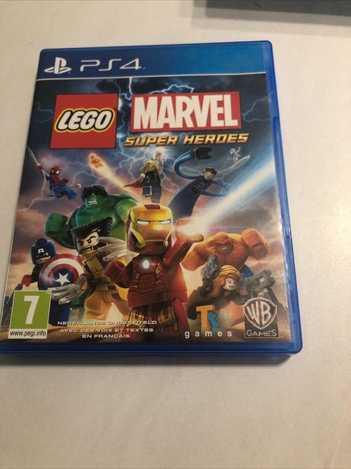 Lego Marvel Super Heroes PS4, Consoles de jeu & Jeux vidéo, Jeux | Sony PlayStation 4, Utilisé, Aventure et Action, 2 joueurs