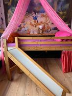 Bed met glijbaan, hoogslaper met schuifaf, Kinderen en Baby's, Kinderkamer | Stapelbedden en Hoogslapers, Ophalen, Hoogslaper