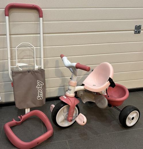 Smoby Be Move Roze - Driewieler, Kinderen en Baby's, Speelgoed | Buiten | Voertuigen en Loopfietsen, Zo goed als nieuw, Trapvoertuig