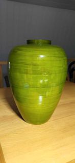 Grote gelakte bamboevaas, Huis en Inrichting, Ophalen