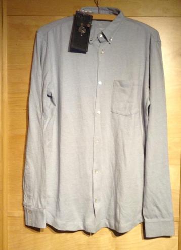 Chemise Buissonniere bleu claire homme t.XS, Enlèvement ou Envoi, Neuf, Bleu, Tour de cou 38 (S) ou plus petit