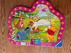Puzzle enfants-Ravenburger-Winnie l'ourson-25 pieces, 10 tot 50 stukjes, 4 tot 6 jaar, Zo goed als nieuw, Ophalen