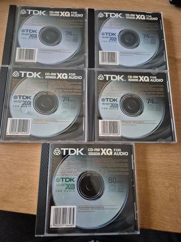 TDK XG for audio (CD-RW) beschikbaar voor biedingen