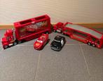 Cars vrachtwagens + 2 auto’s met geluid, Verzamelen, Ophalen, Zo goed als nieuw