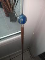 Lapis lazuli wandelstok met pommel, Ophalen of Verzenden, Gebruikt