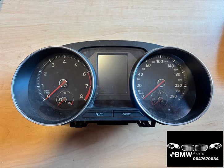Volkswagen Polo 6R 6C GTI teller met groot scherm, Auto-onderdelen, Dashboard en Schakelaars, Volkswagen, Gebruikt, Herkomst onderdeel bekend