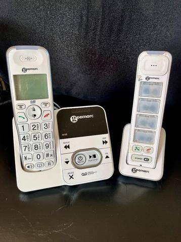 TELEPHONE sénior, Télécoms, Enlèvement, Comme neuf, 2 combinés