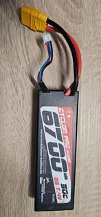 6700Mah - 2S - 7,4V - T-Plug - Hard Case Team Corally - Spor, Hobby en Vrije tijd, Modelbouw | Radiografisch | Auto's, Ophalen of Verzenden