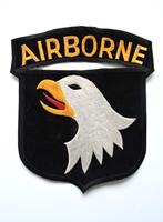 101th US AIRBORNE PARATROOPER Grand insigne, Collections, Objets militaires | Seconde Guerre mondiale, Autres, Enlèvement ou Envoi
