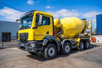 MAN TGS 35.470 BB +STETTER 9m3 (bj 2021) beschikbaar voor biedingen