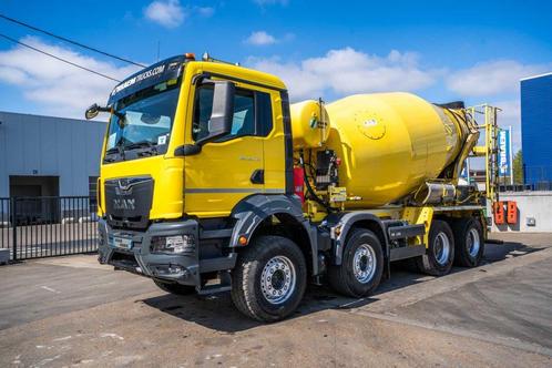 MAN TGS 35.470 BB +STETTER 9m3 (bj 2021), Auto's, Vrachtwagens, Bedrijf, Te koop, Airconditioning, Elektrische ramen, MAN, Diesel