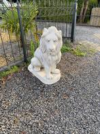3 leeuwen van steen, Tuin en Terras, Ophalen, Zo goed als nieuw, Steen, Dierenbeeld